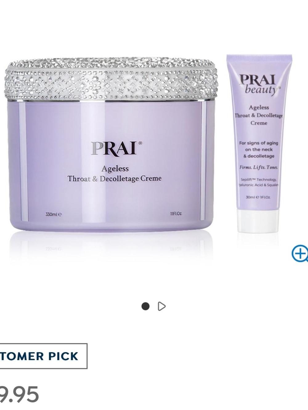 PRAI Ageless Throat & Décolletagé Creme